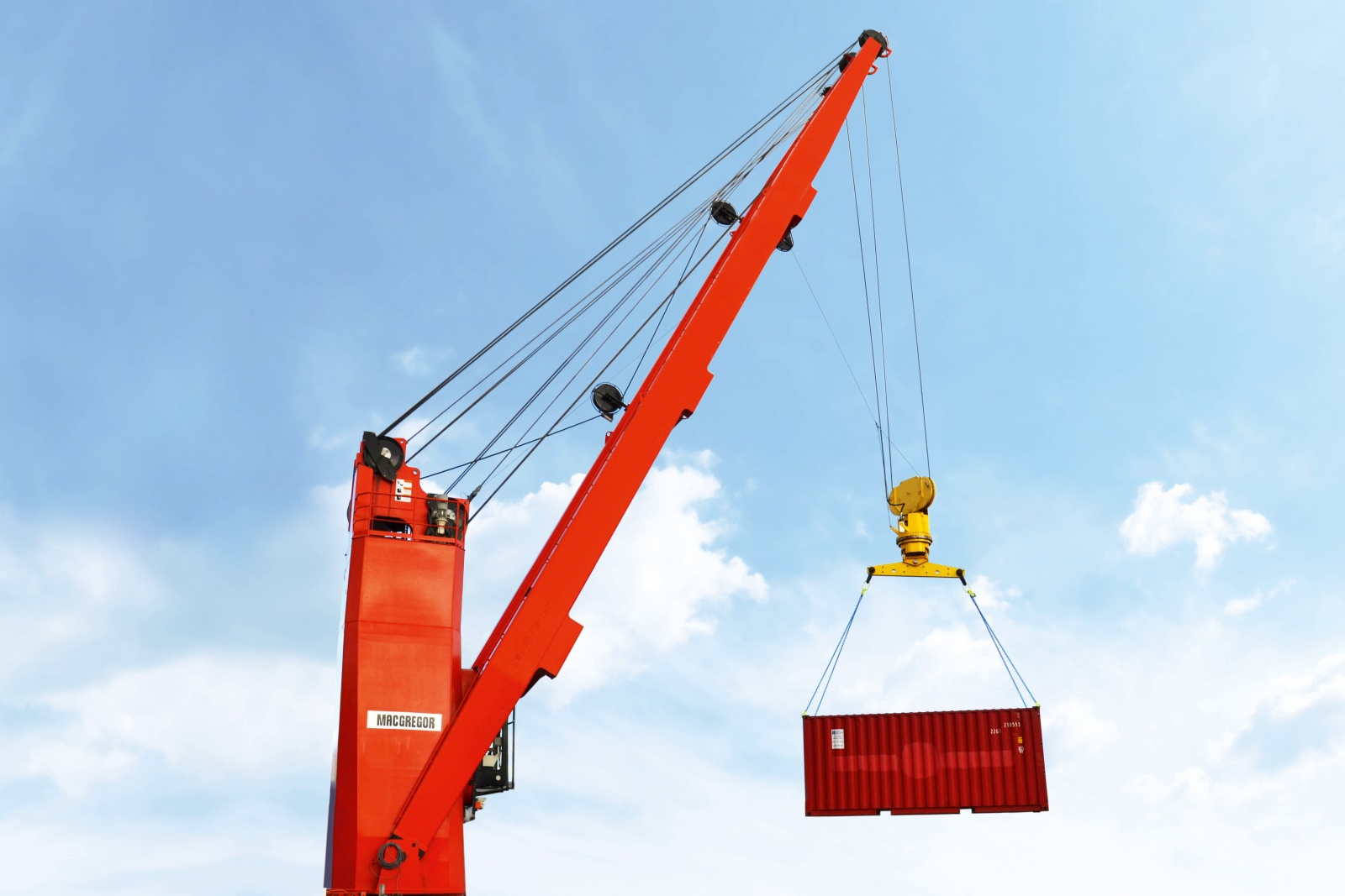 Power swivel with Active Rotation Control (ARC) for cargo cranes ...