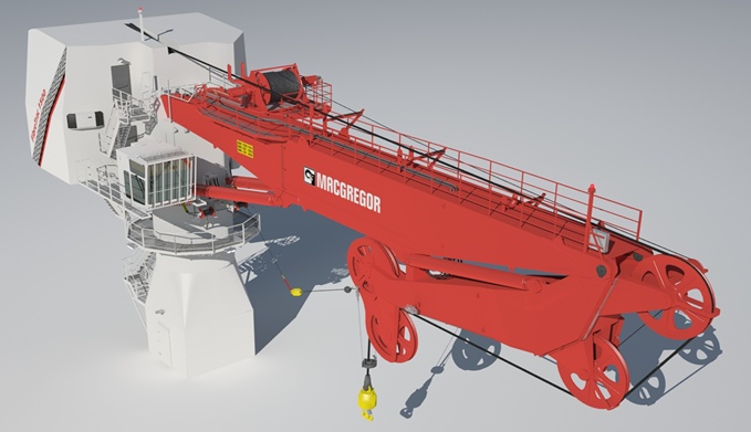 Offshore and subsea cranes