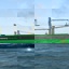 Autonomous discharging crane