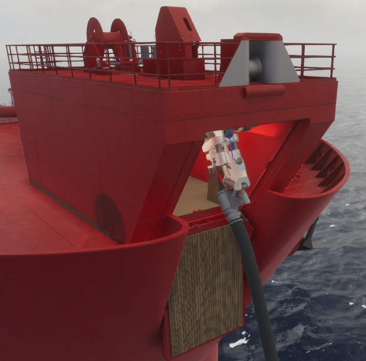 Transfer system for Liquefied CO2